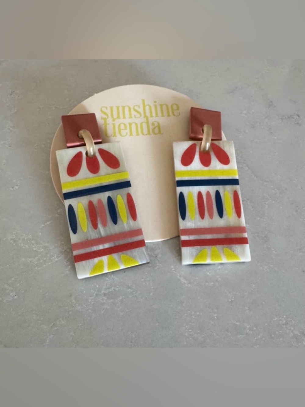 Sunshine Tienda Earrings NWT